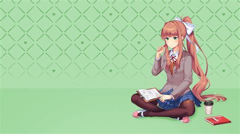 #DDLC Doki Doki Literature Club Monika (Doki Doki Literature Club ...