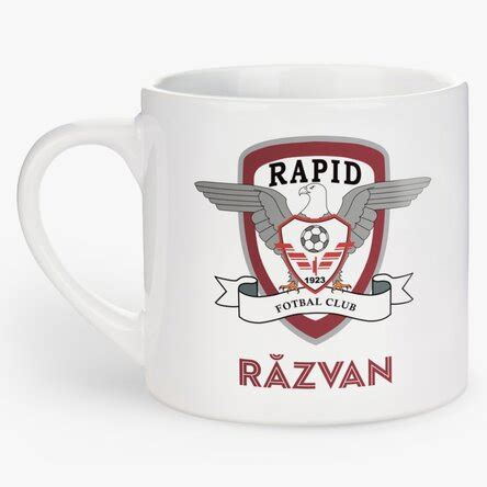 Can Espresso Fc Rapid Personalizat Cu Nume Stargift Ro