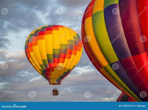 Flying Hot Air With Clouds Editorial Image Image Of Clouds 153237415