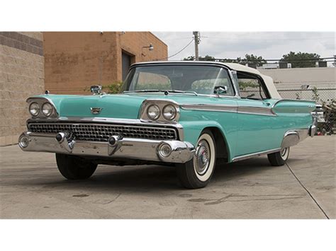 1959 Ford Fairlane 500 Galaxie Sunliner Convertible For Sale