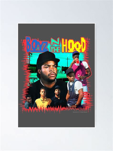 "Boyz n the Hood Vintage Poster Style" Poster for Sale by qynaki ...