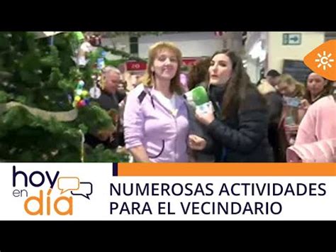 Hoy en día El mercado de Pino Montano de Sevilla celebra la Navidad