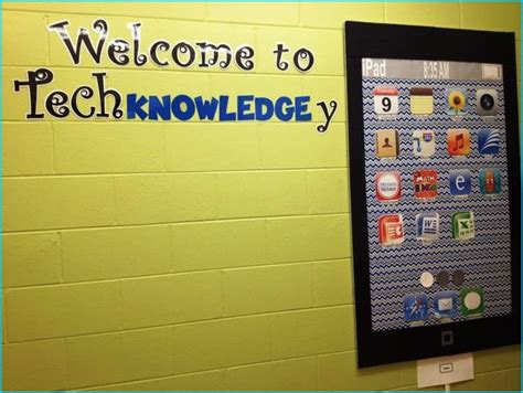 Very Creative Computer Lab Bulletin Board Decoration Ideas Home Build Designs Elementary