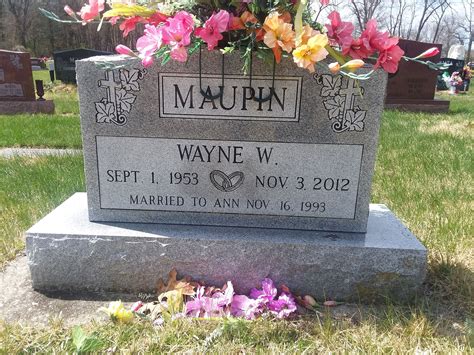 Wayne W Maupin 1953 2012 Find A Grave Memorial