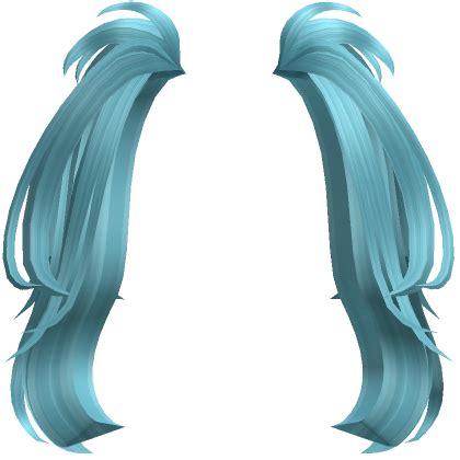 Layered Pigtail Extensions In Blue Roblox Item Rolimon S