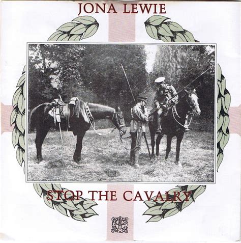 Cotes Vinyle Stop The Cavalry Par Jona Lewie Galette Noire