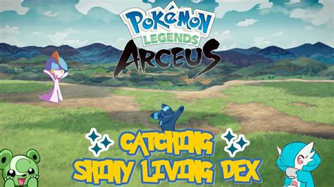 Shiny Hunting Massive Mass Outbreaks In Pokemon Legends Arceus Youtube