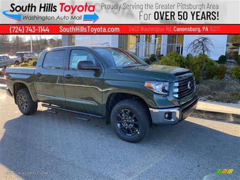 2021 Army Green Toyota Tundra Sr5 Crewmax 4x4 140240988