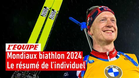 Le résumé de l individuel à Nove Mesto Biathlon Mondiaux H Allo