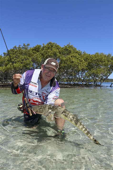 How To Catch Dusky Flathead On Lures Hooked Up Magazine