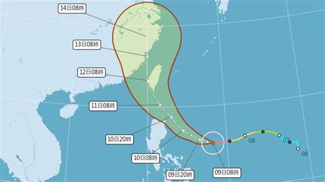 最快今晚發海警！強颱璨樹明起影響台灣 「全台」戒備│tvbs新聞網