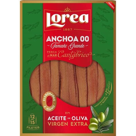 Filetes de anchoa del Cantábrico 00 en aceite de oliva virgen extra