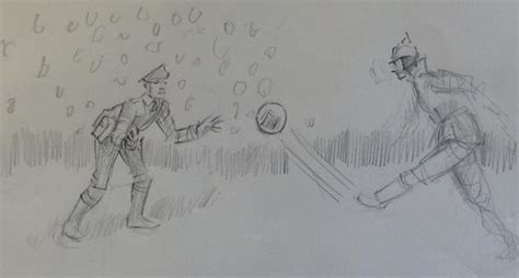 Football Game Sketch at PaintingValley.com | Explore collection of ...