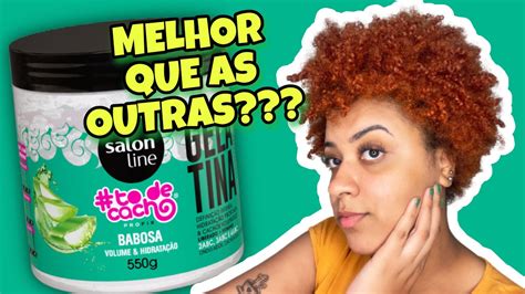 Testando Gelatina T De Cacho Babosa Volume E Defini O Cabelo