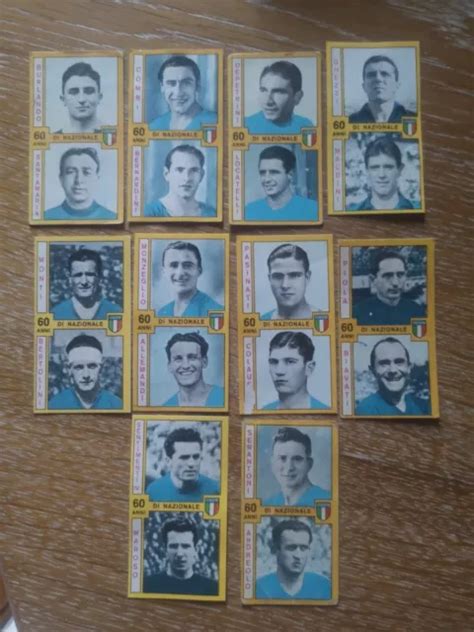 Figurine Calciatori Panini Anni Di Nazionale Lotto Pezzi