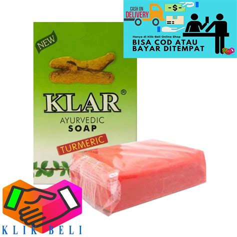 Jual KLAR Sabun Arab Ayurvedic Original Kunyit Pyary Turmeric Soap