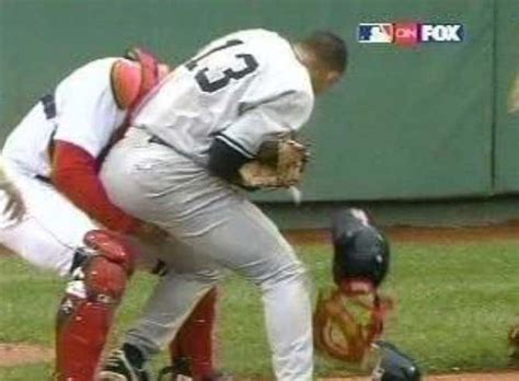 Years Ago Today Jason Varitek Was Too Much Of A Pussy To Take His