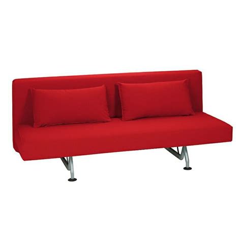 Lovely Red DWR Sliding Sleeper Sofa Designed By Pietro Arosio Decor