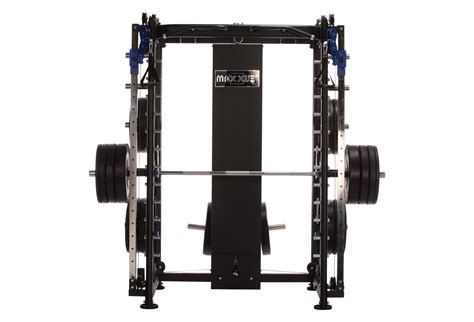 MAXXUS MULTIPRESSE 10 1 SMITH MACHINE AVEC BANC DE MUSCULATION CARON