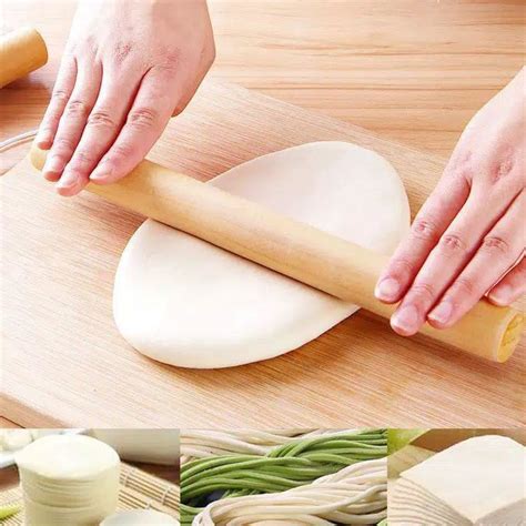 Jual Penggilas Adonan Rolling Pin Kayu Cm Shopee Indonesia