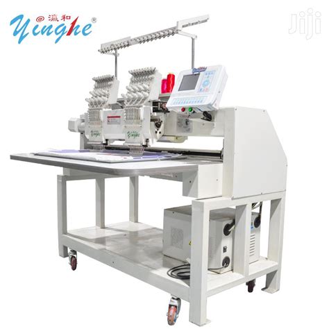 Double Head Embroidery Machine Automatic Cap Embroidery Machine