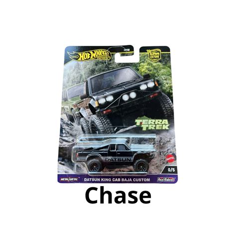Datsun King Cab Baja Custom CHASE HOT WHEELS PREMIUM 1 64 RCimportstore