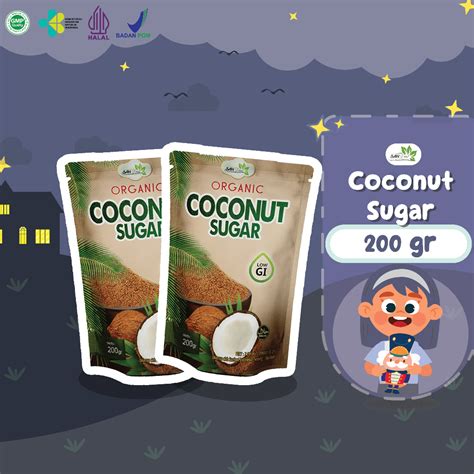 Jual Sanfood Brilian Coconut Sugar Organik Alami Low Gi Gr Pouch