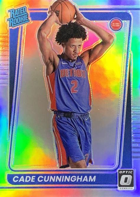 Cade Cunningham Holo Prices Panini Donruss Optic