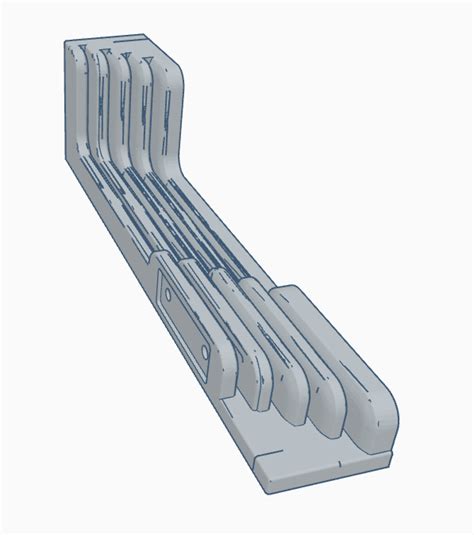 Bambu Lab Plate Holder L V2 4 Plates Remixed By Rb Creations Makerworld