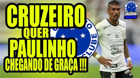 Paulinho Chegando No Cruzeiro De Gra A Alexandre Mattos Faz