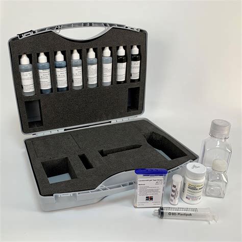 Test Kit Combining All Important Disinfection Controlling Methods