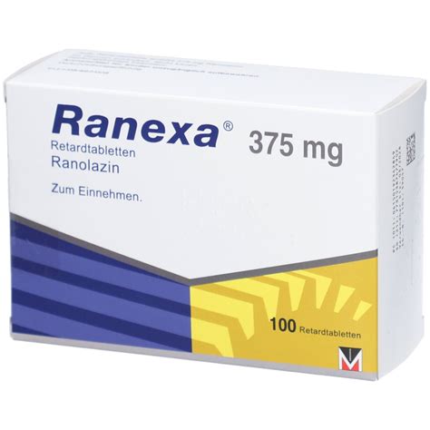 Ranexa Mg Retardtabletten St Mit Dem E Rezept Kaufen Shop