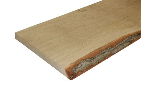 Waney Edge Oak Furniture Board L M W Mm T Mm Departments