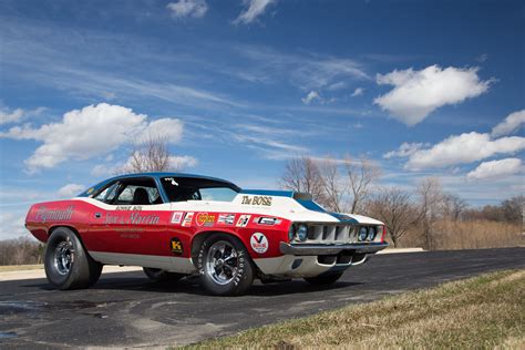 1971 Plymouth Hemi Cuda Sox Martin NHRA Drag Race Racing Mopar