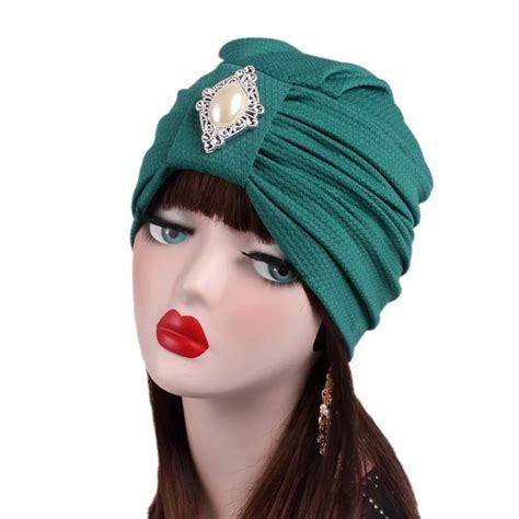 Haimeikang Women Vintage Turban for Women Beanie Hats Headwraps 1920s ...