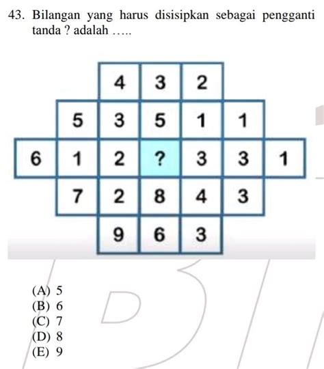 bilangan   disisipkan sebagai studyx