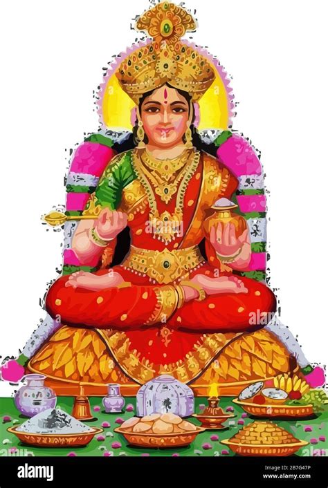 lord Kartikeya hindu holy spiritual culture illustration Stock Photo ...