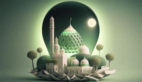 Mosque Background Green Stock Photos, Images and Backgrounds for Free ...