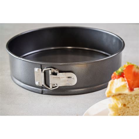 Masterclass Non Stick 25cm Loose Base Spring Form Cake Pan