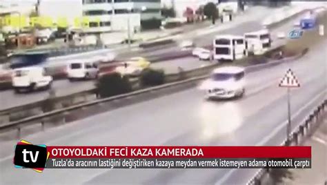 Otoyoldaki feci kaza güvenlik kamerasında Dailymotion Video