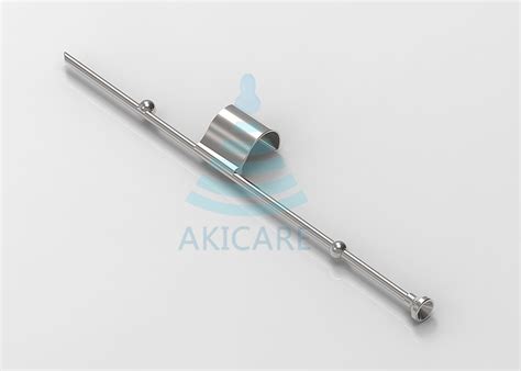 Samsung Ev B Transvaginal Ultrasound Probe Stainless Steel Biopsy