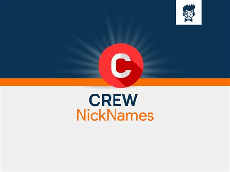 Crew Nicknames: 600+ Cool and Catchy Names - BrandBoy