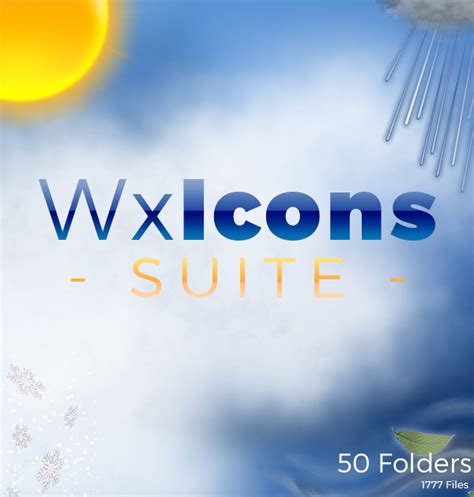 Weather Icon Suite Almanydesigns