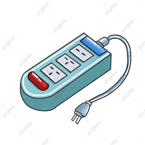 Electric Socket Clipart Transparent Background Cute Cartoon Socket