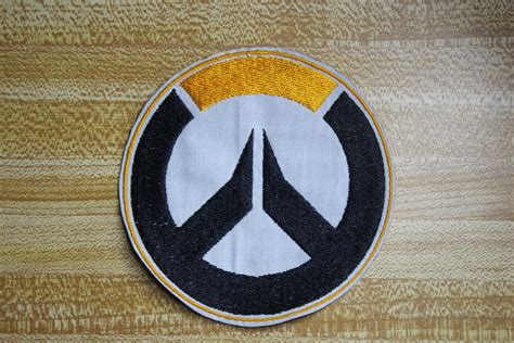 Overwatch Logo Embroidered Patch Inspired By Overwatch Etsy In