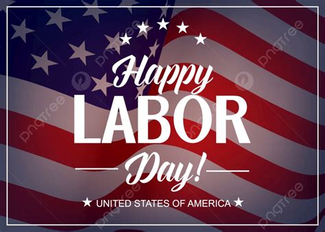 Happy Labor Day Usa Us Poster Template Download On Pngtree