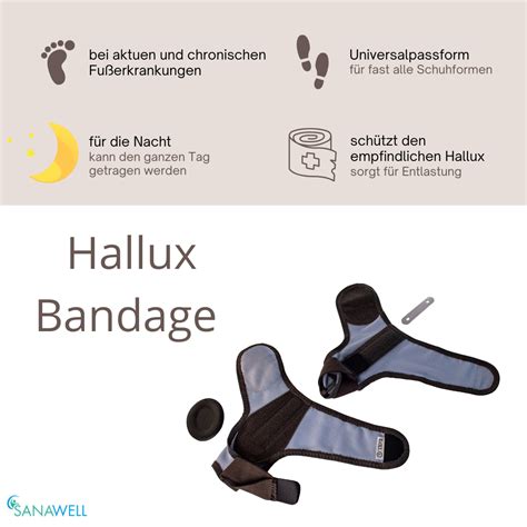 Hallux Bandage Ballenschutz Schutz B Hallux Valgus