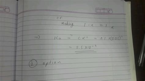 Equivalent Conductance Infinite Dilution Of A Solution Of Weak Acid