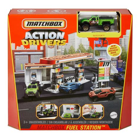 Matchbox Action Drivers Fuel Station Playset Gvy82 Gvy84 Toys Shopgr