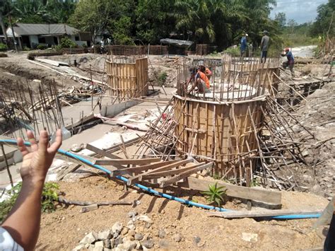 Perihal Pondasi Jembatan Pugul Pengawas PU Dan Konsultan Pengawas